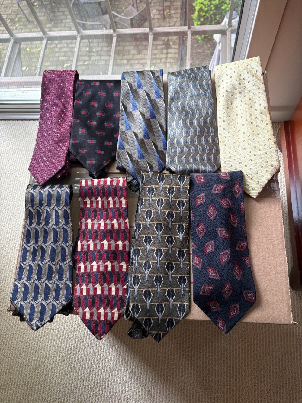 9 Designer Mens Ties